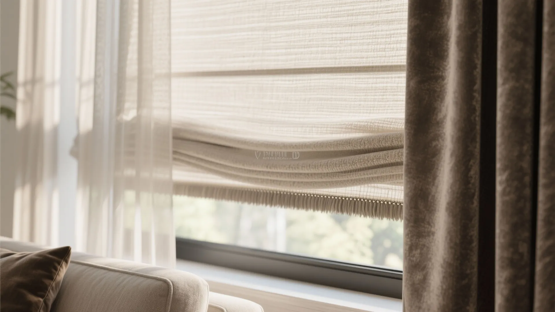 Textural Mix: Velvet, Bouclé, and Sheer