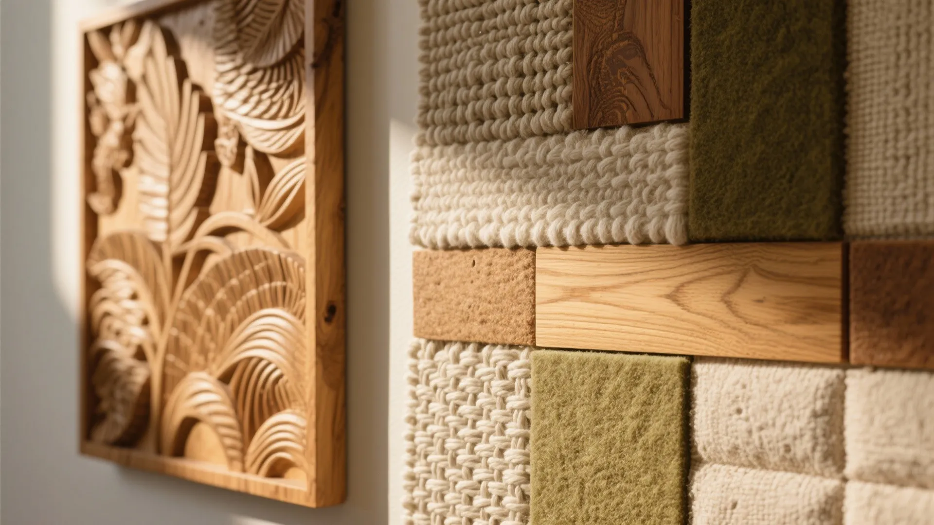 Textured Mixed-Media Walls For Depth