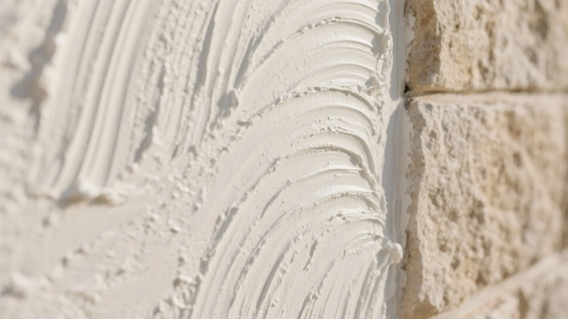 4) Textured Stone or Plaster to Ground the Height