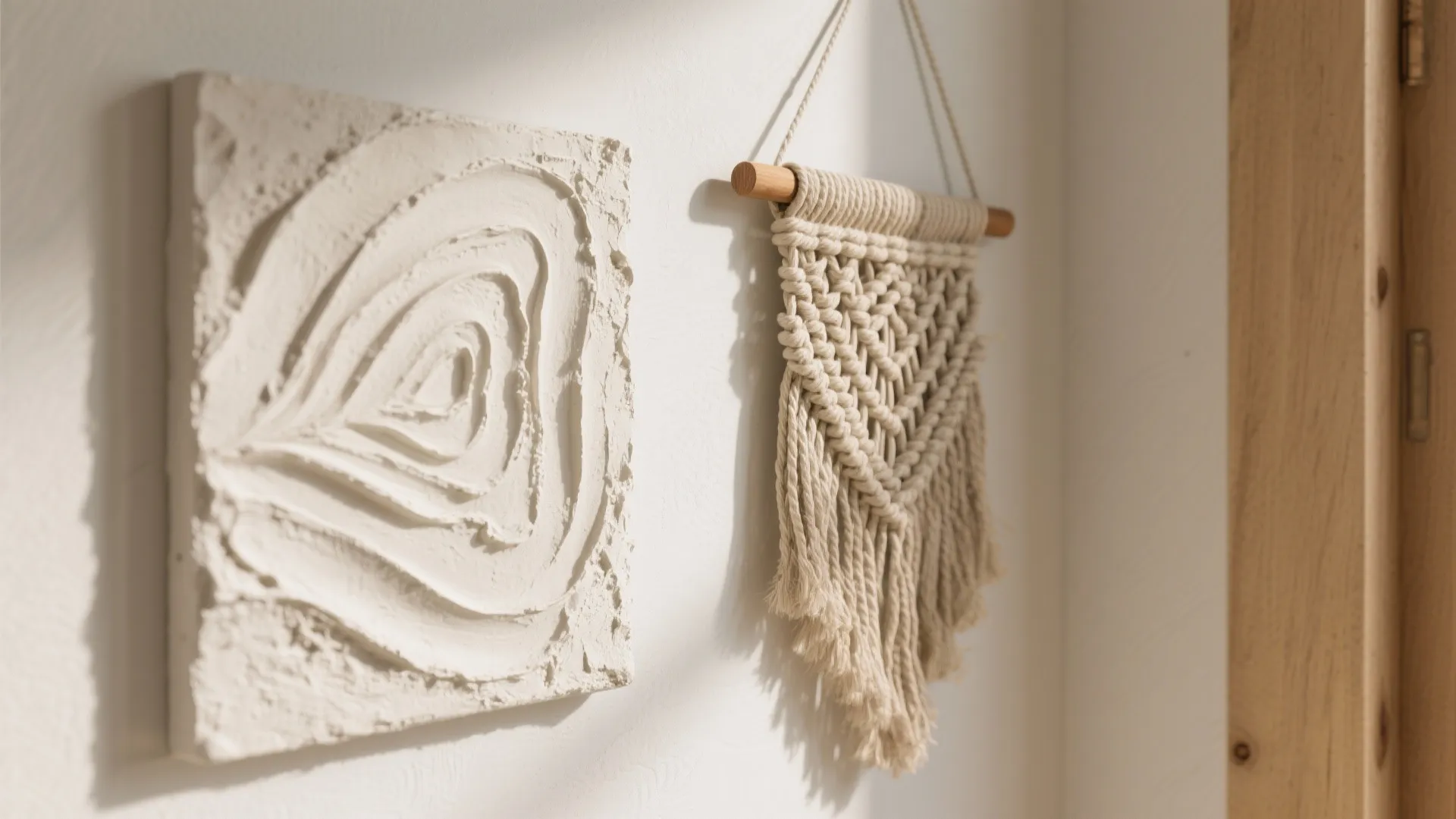 Sculptural and Textured Wall Art that Adds Depth