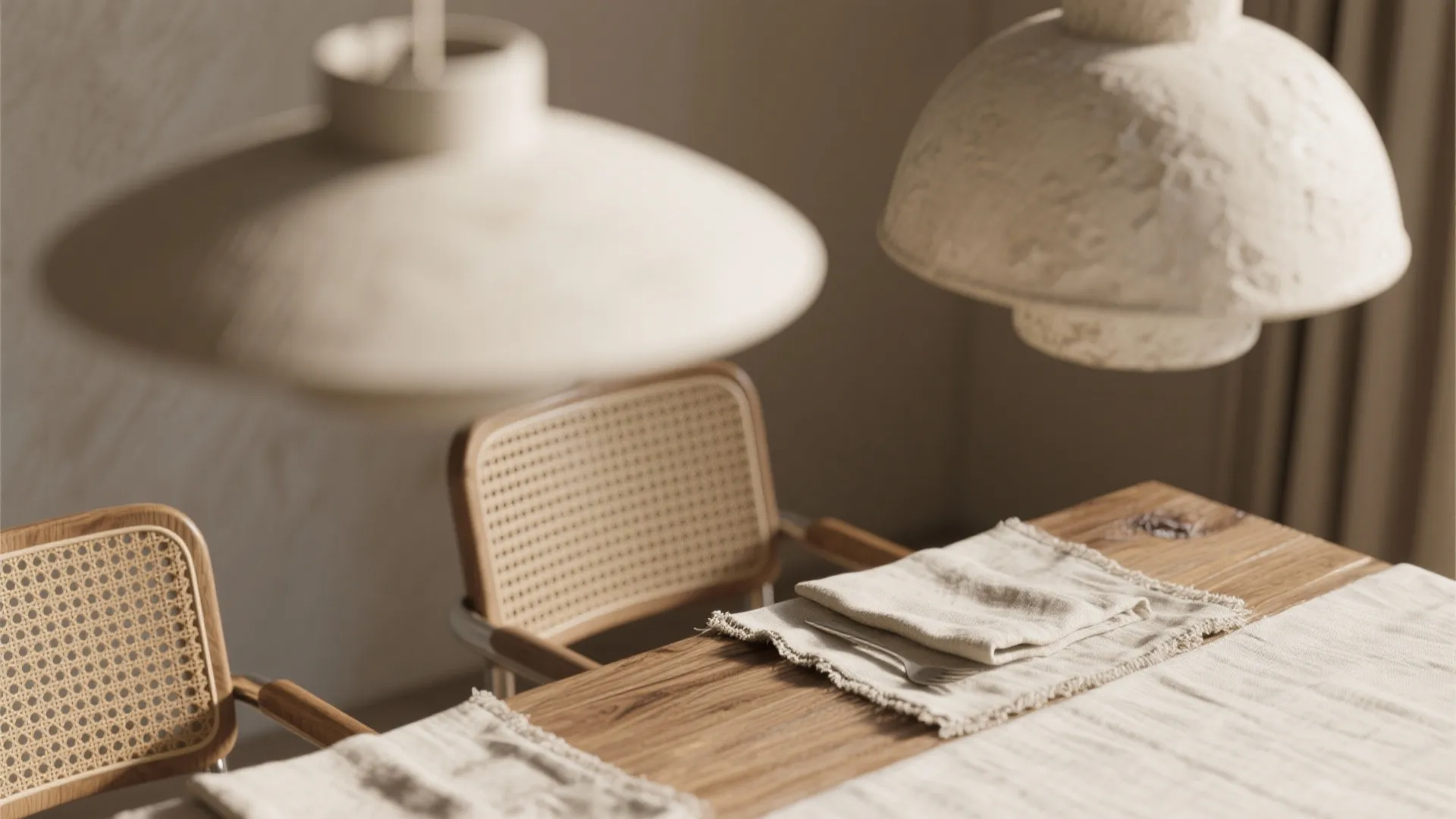 2) Warm Neutrals With Layered Texture