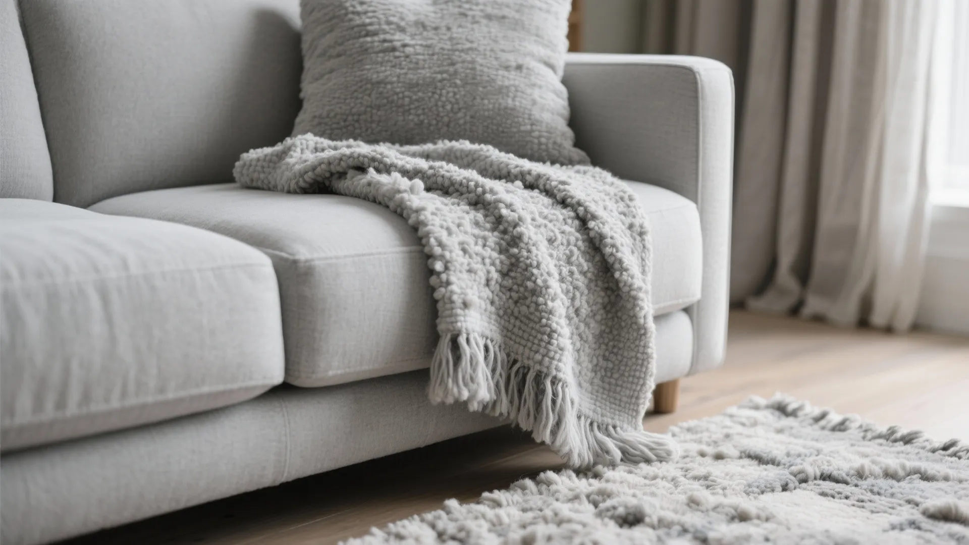 Layer Soft Greys With Tactile Texture