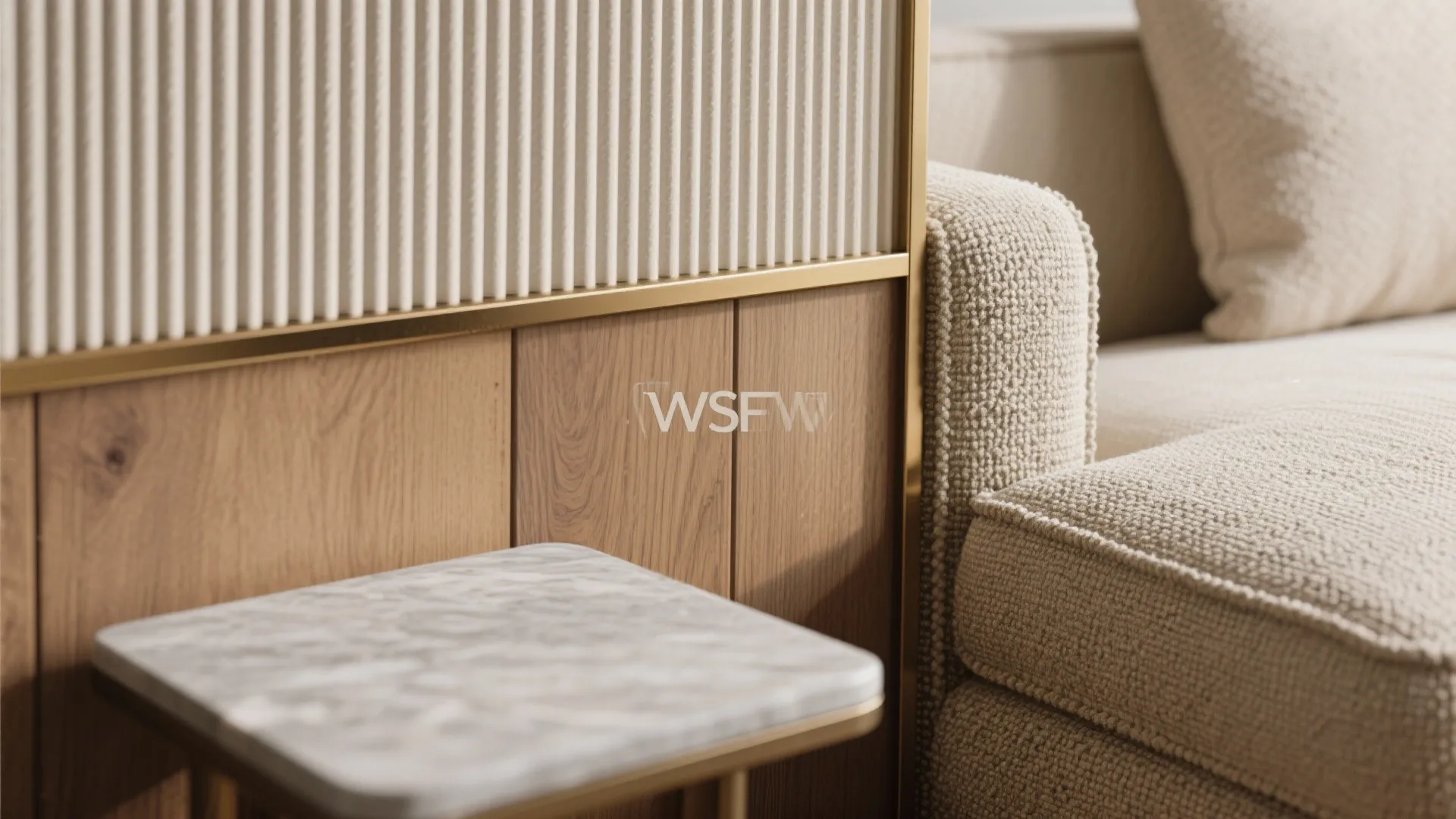 Calm luxe palette with layered textures