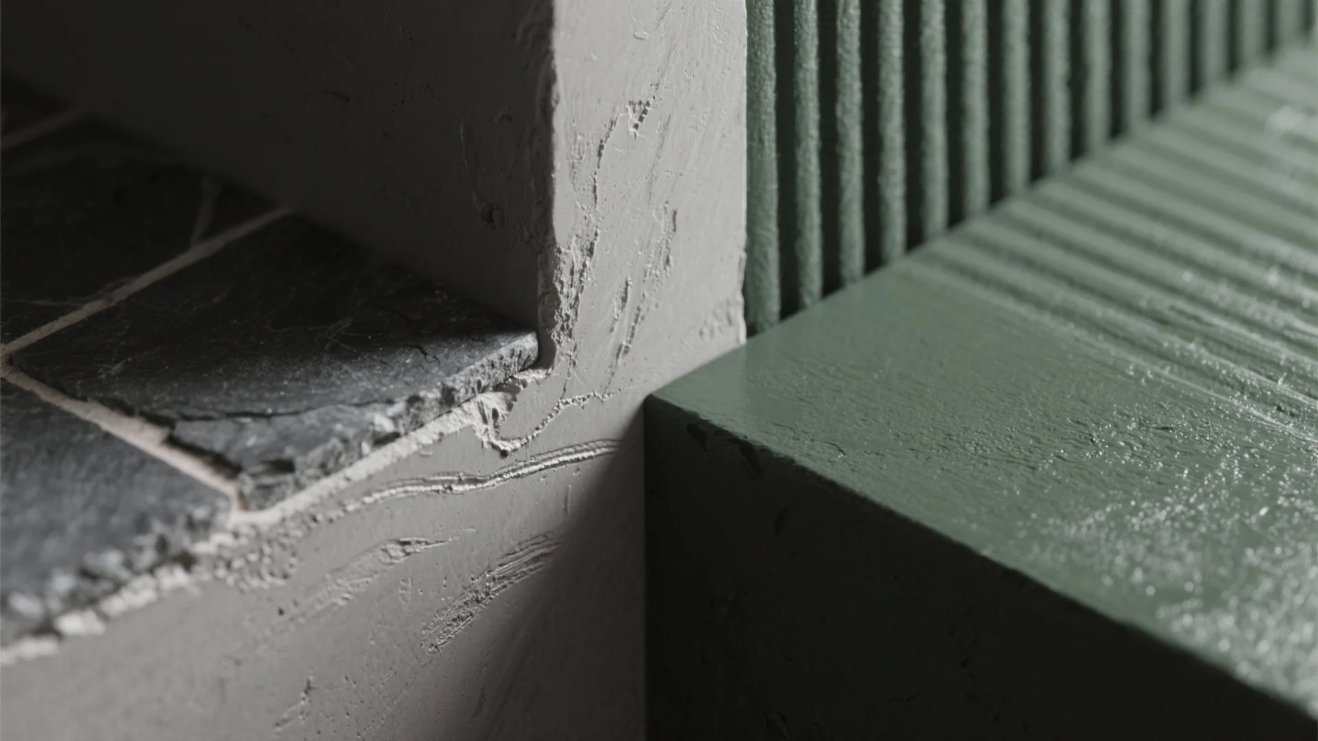 Textured Walls: Microcement, Slate, or Ribbed Panels