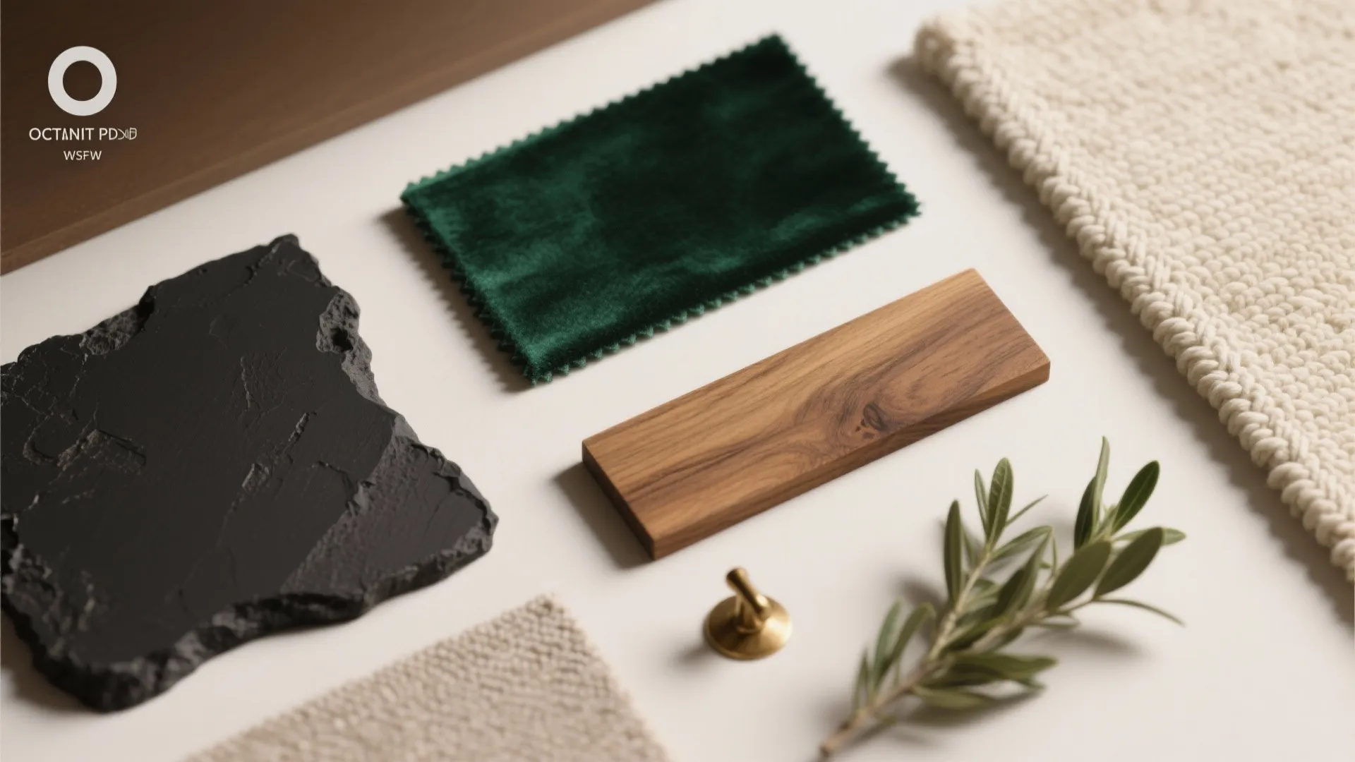 4. Texture play: fabrics, wood, and plaster