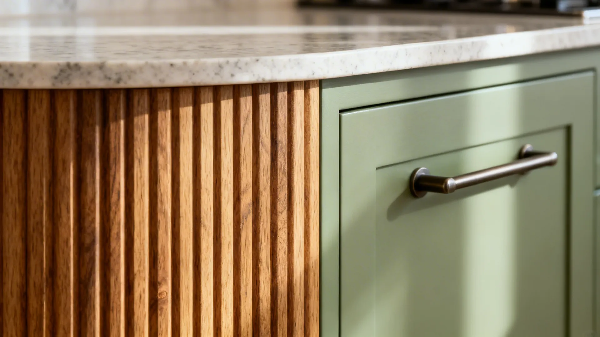 Texture Mix: Wood, Matte Metals, and Soft Color