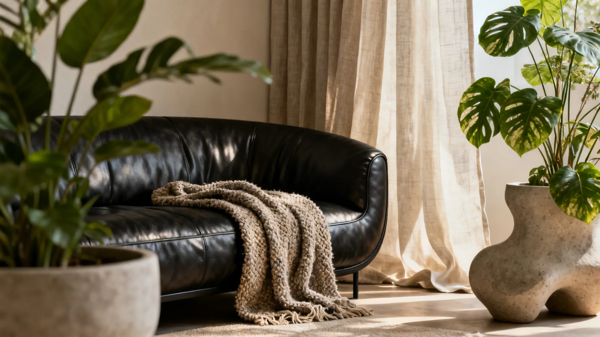 5. Textural contrast and plants