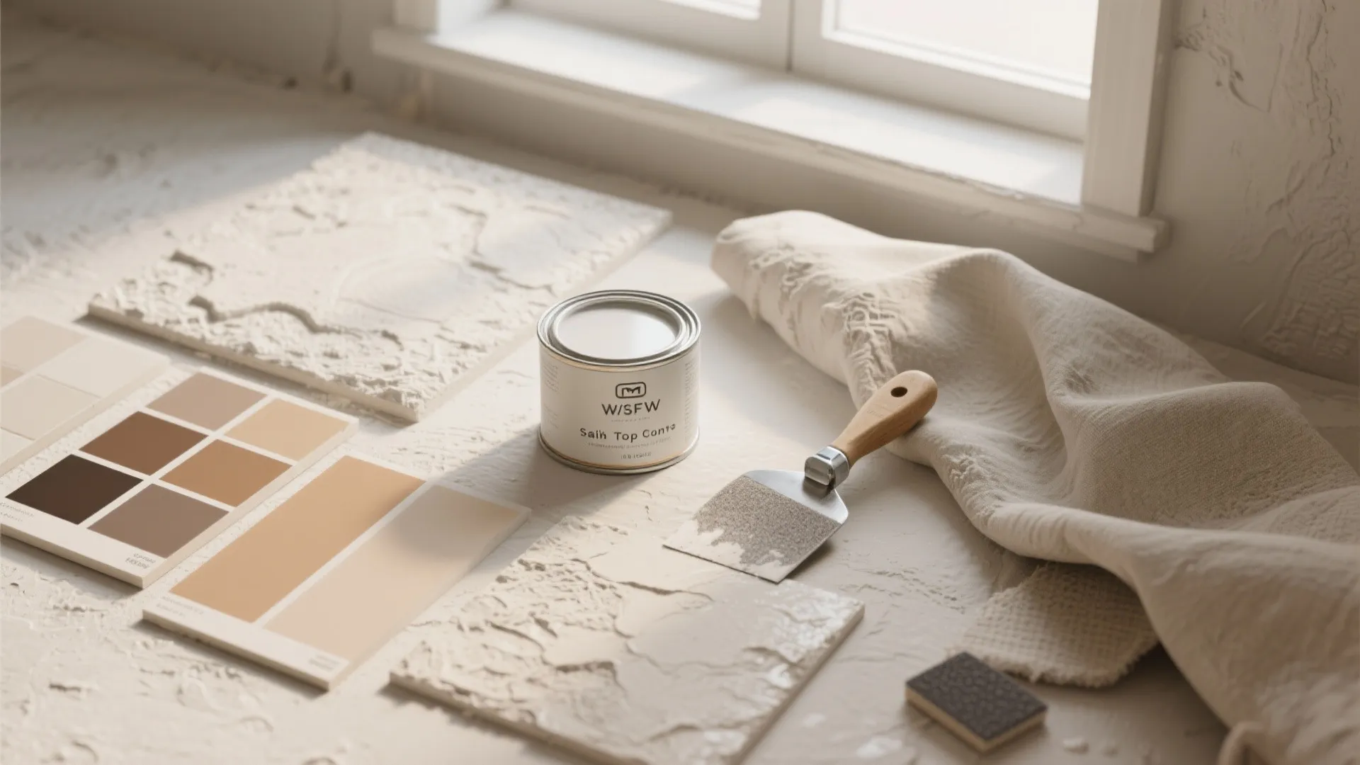 4. Blend with texture or a protective finish