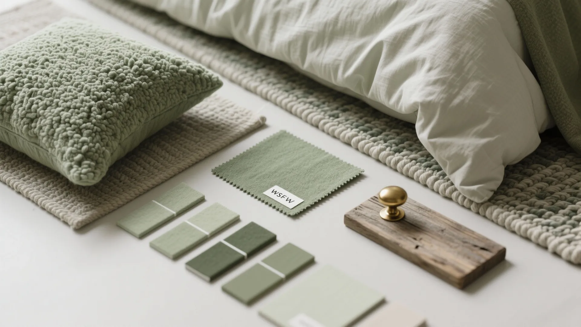 2. Use texture to keep green interesting