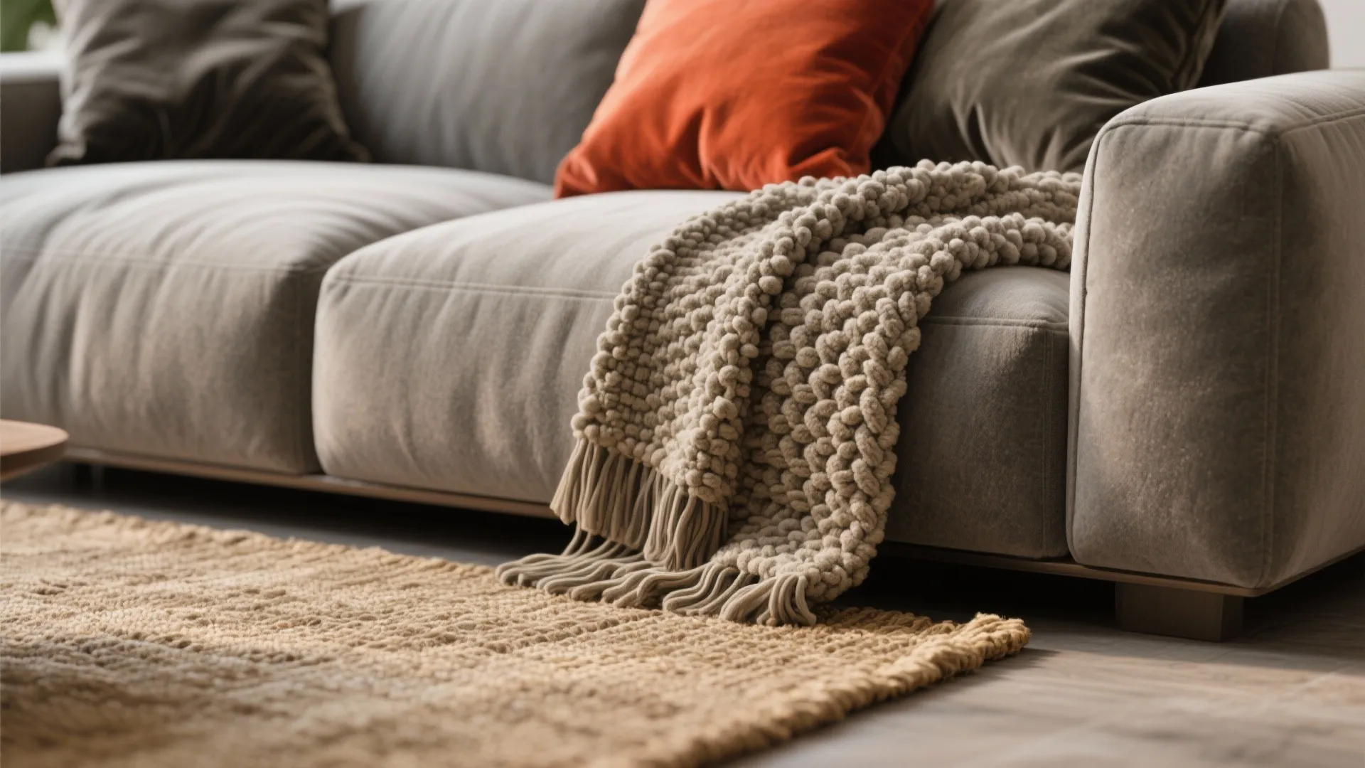 4. Use textiles and texture to break monotony