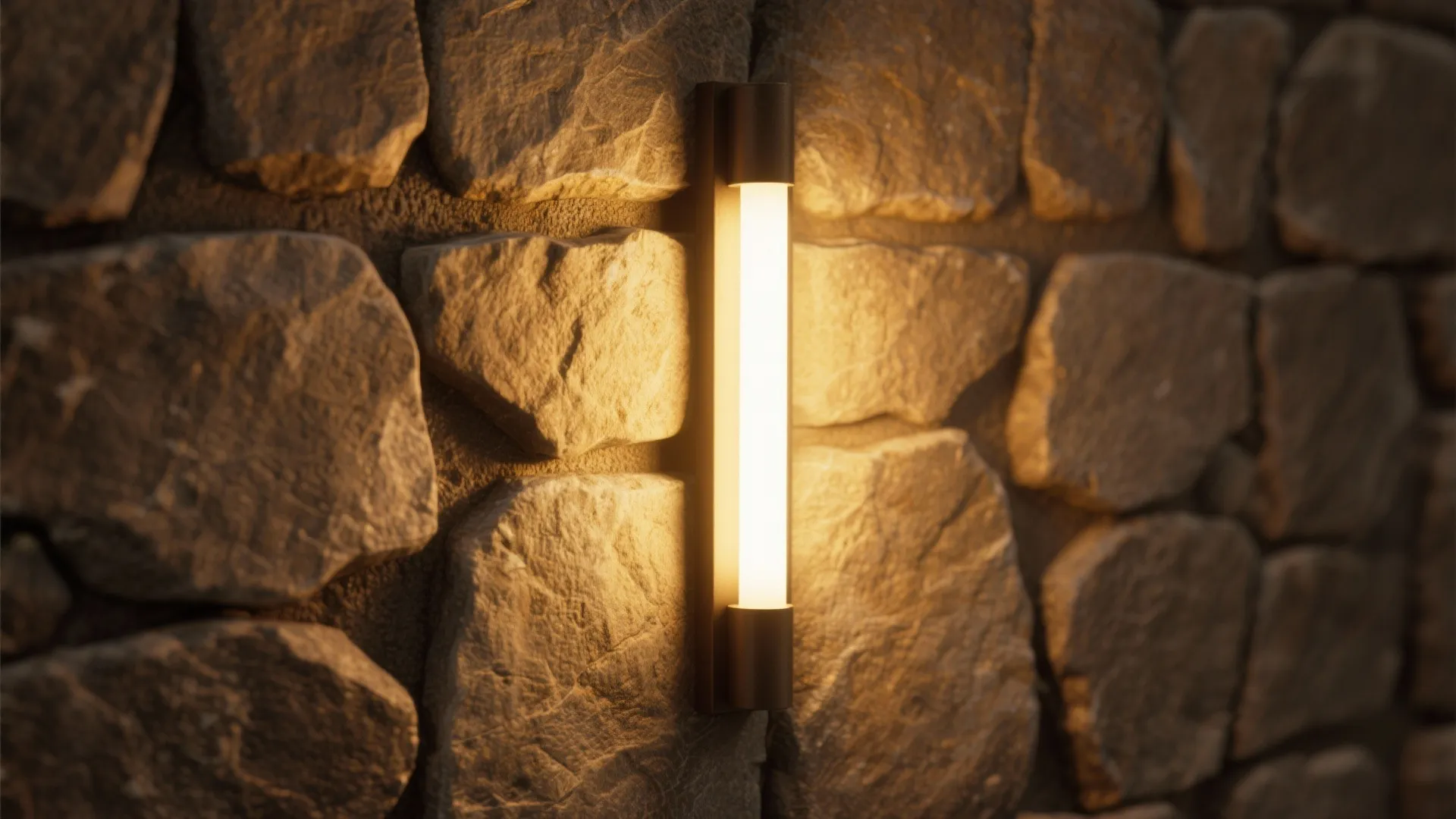 5. Accent Sconces to Highlight Texture