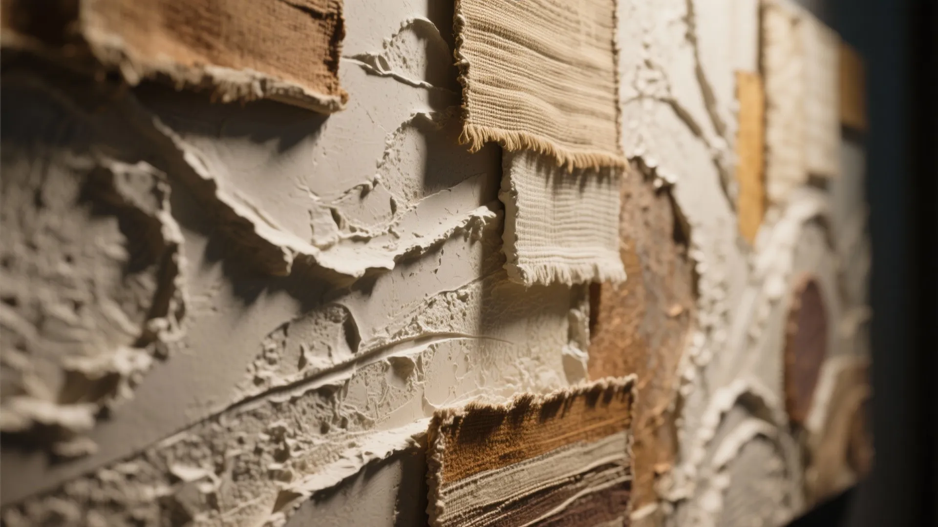 5. Textured abstracts and tactile materials