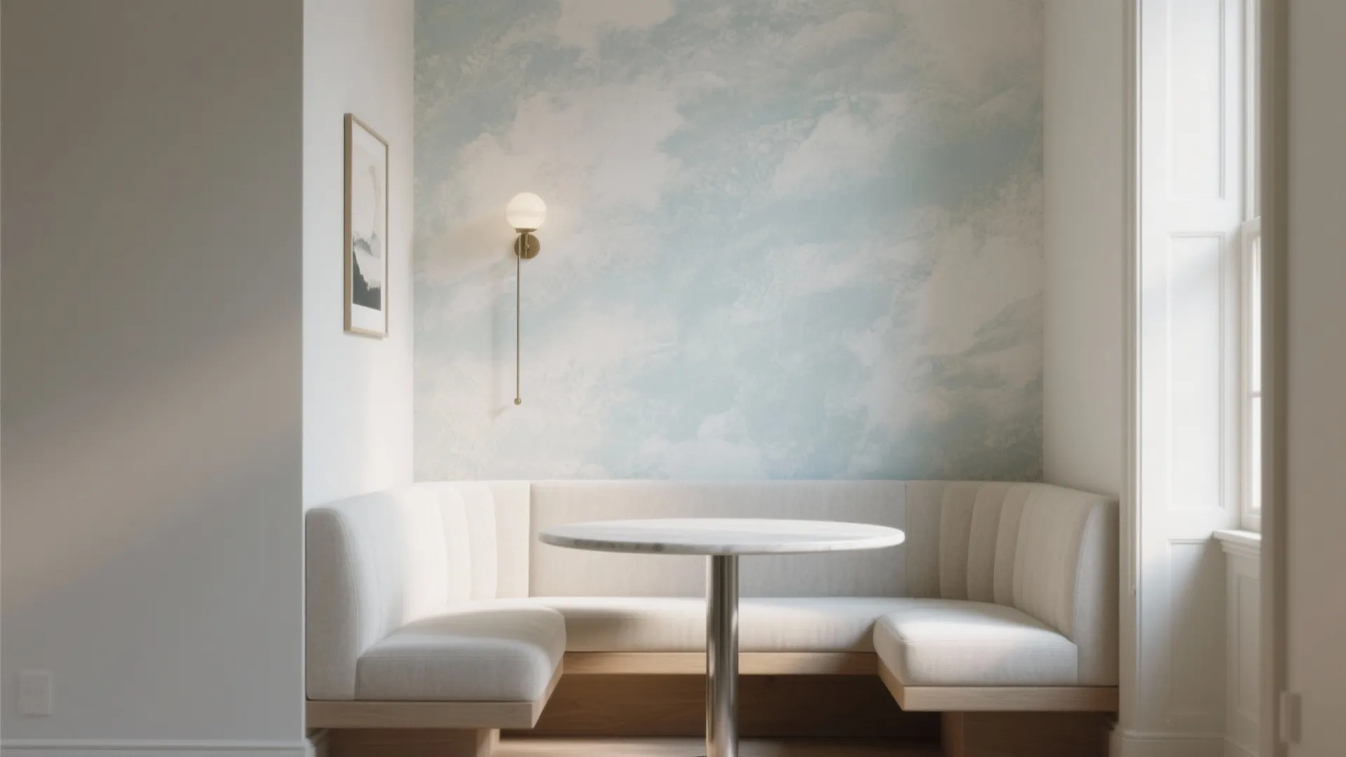 Textured Accent Wall Without Bulking the Room