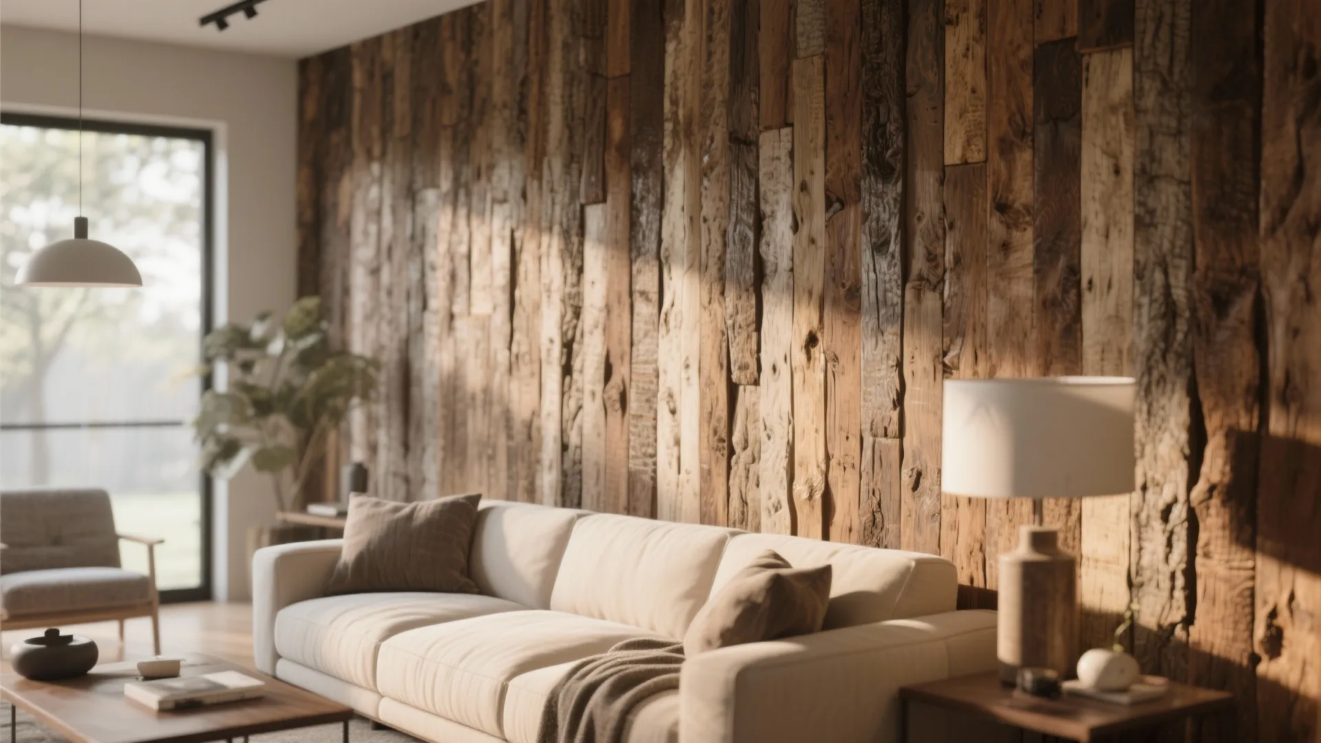 2. Accent Wall With Texture