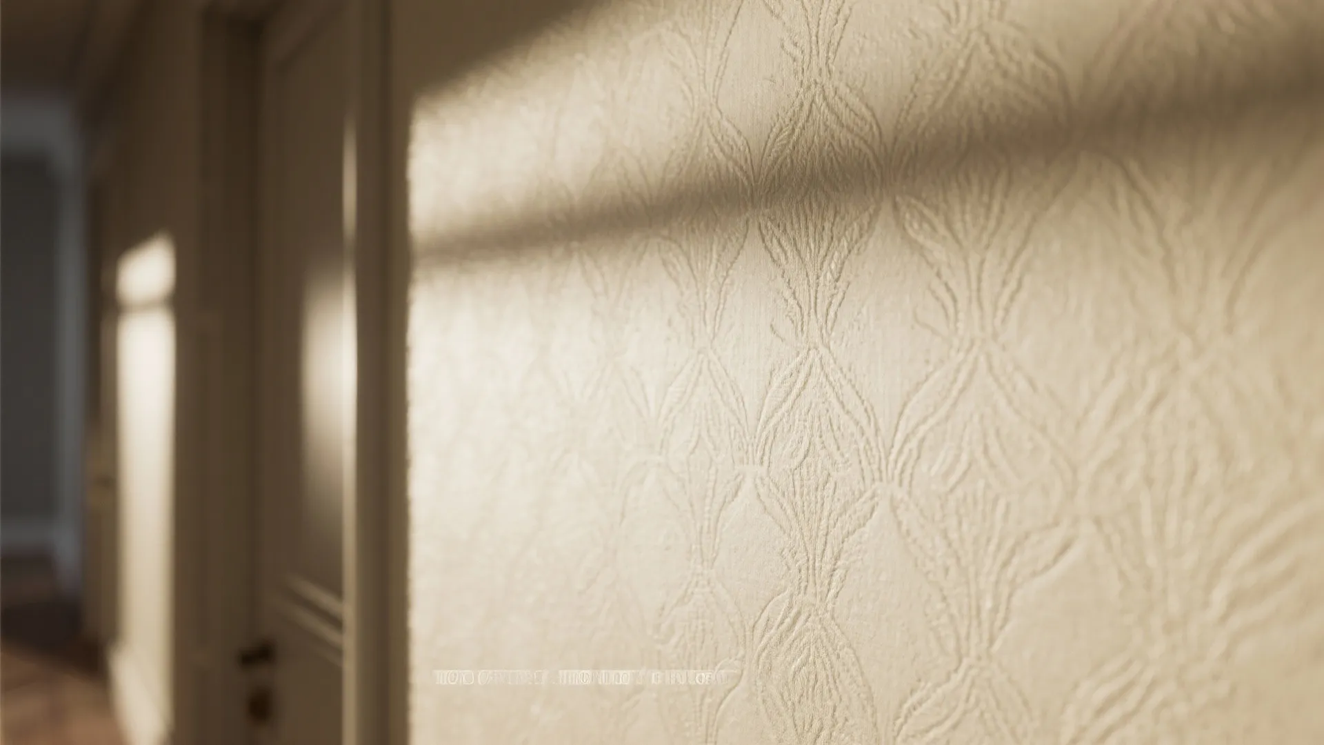 Accent wall with texture