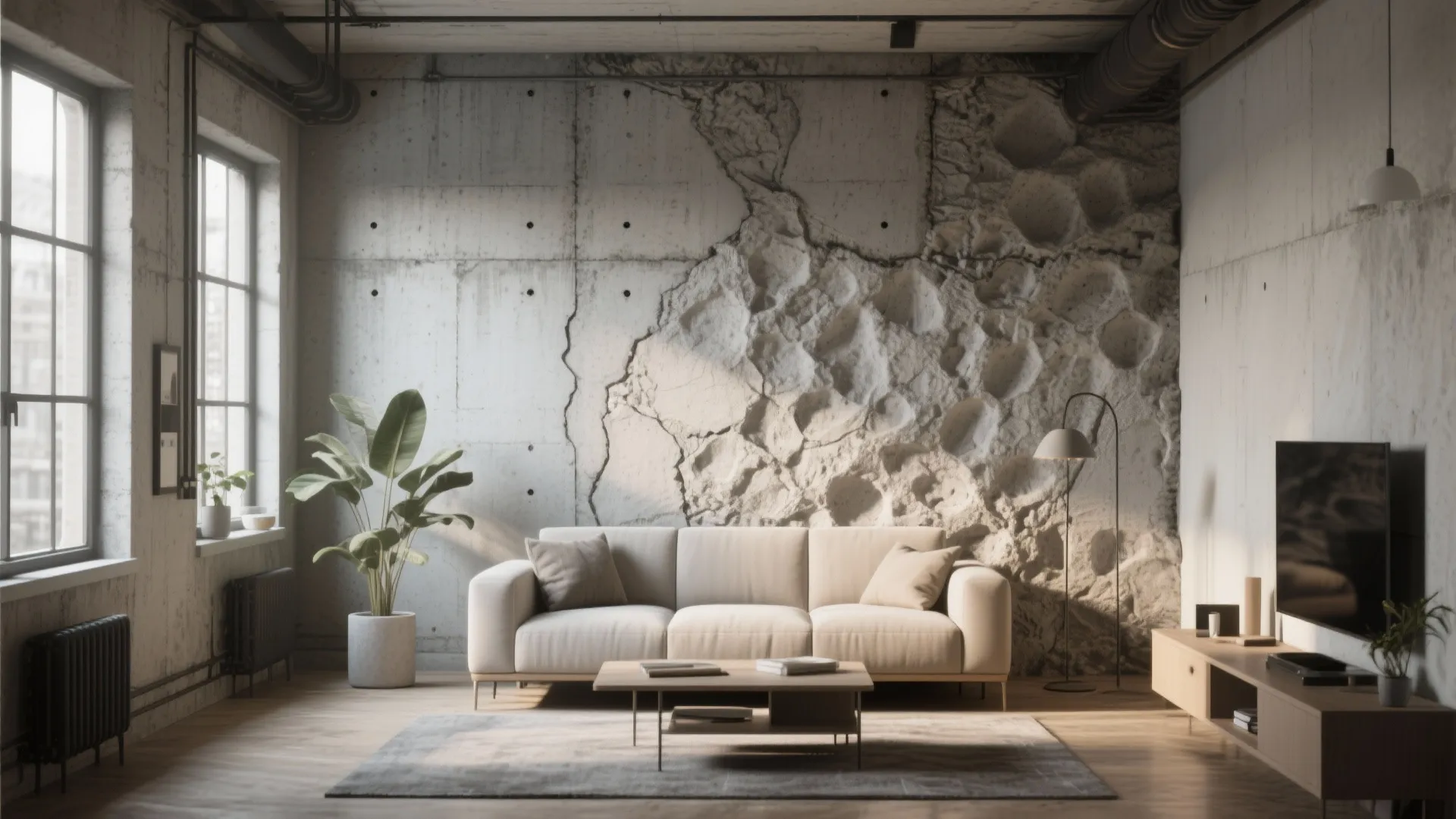 Textured Accent Walls