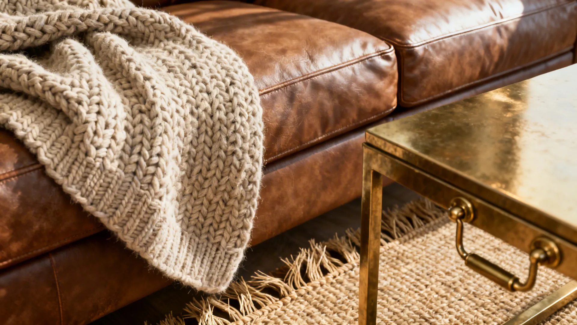 1. Layered Neutrals with Textured Accents