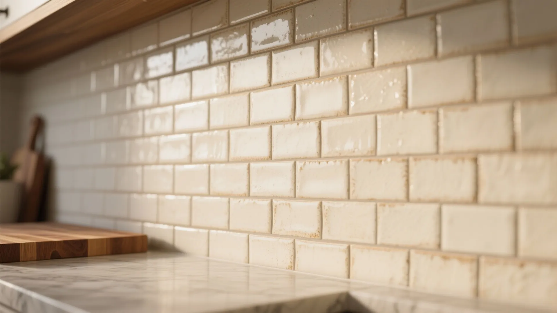 4. Textured Backsplash: Subways, Mosaics, or Hand-Glazed Tiles