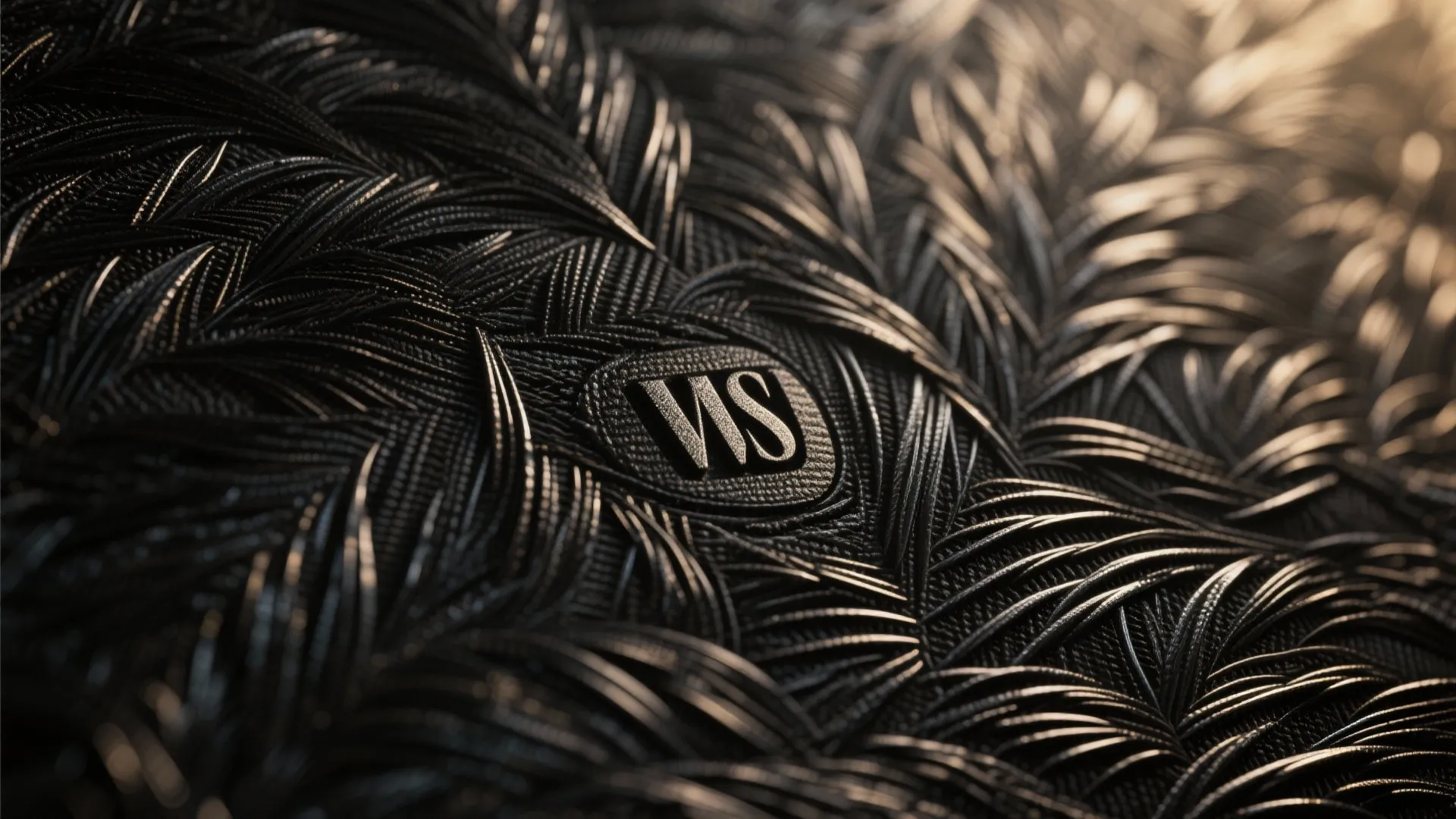 2. Textured black for subtle luxury