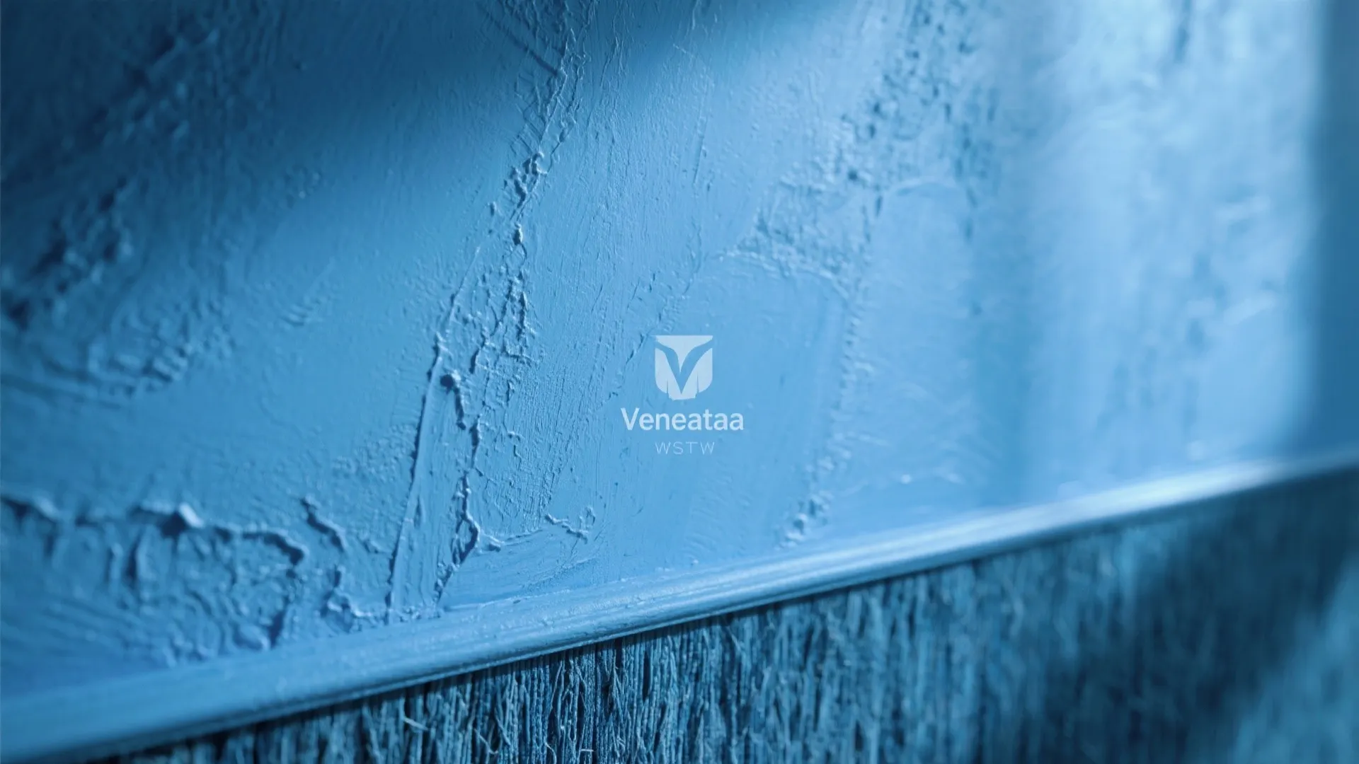 4. Textured Blue: Paint + Material Play