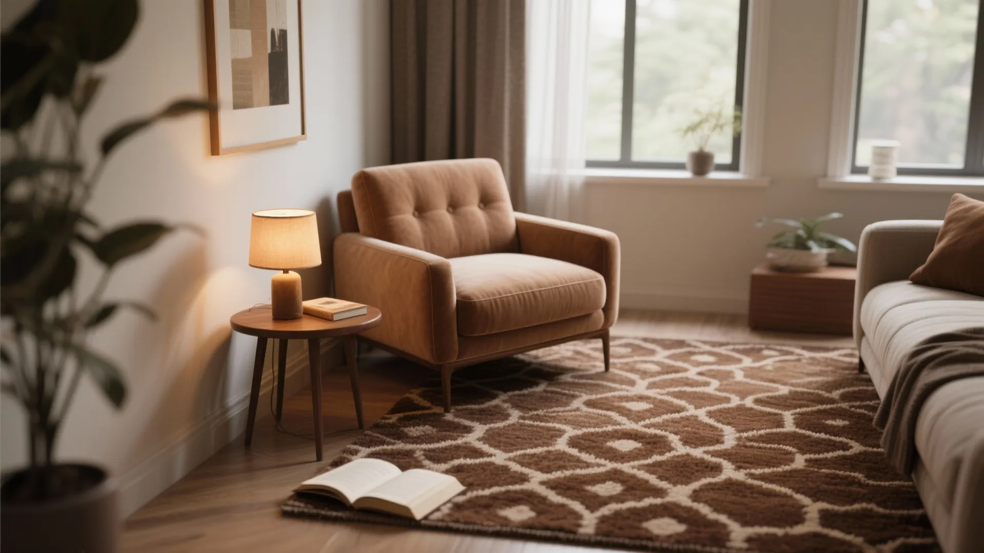 Textured Rugs in Earth Tones