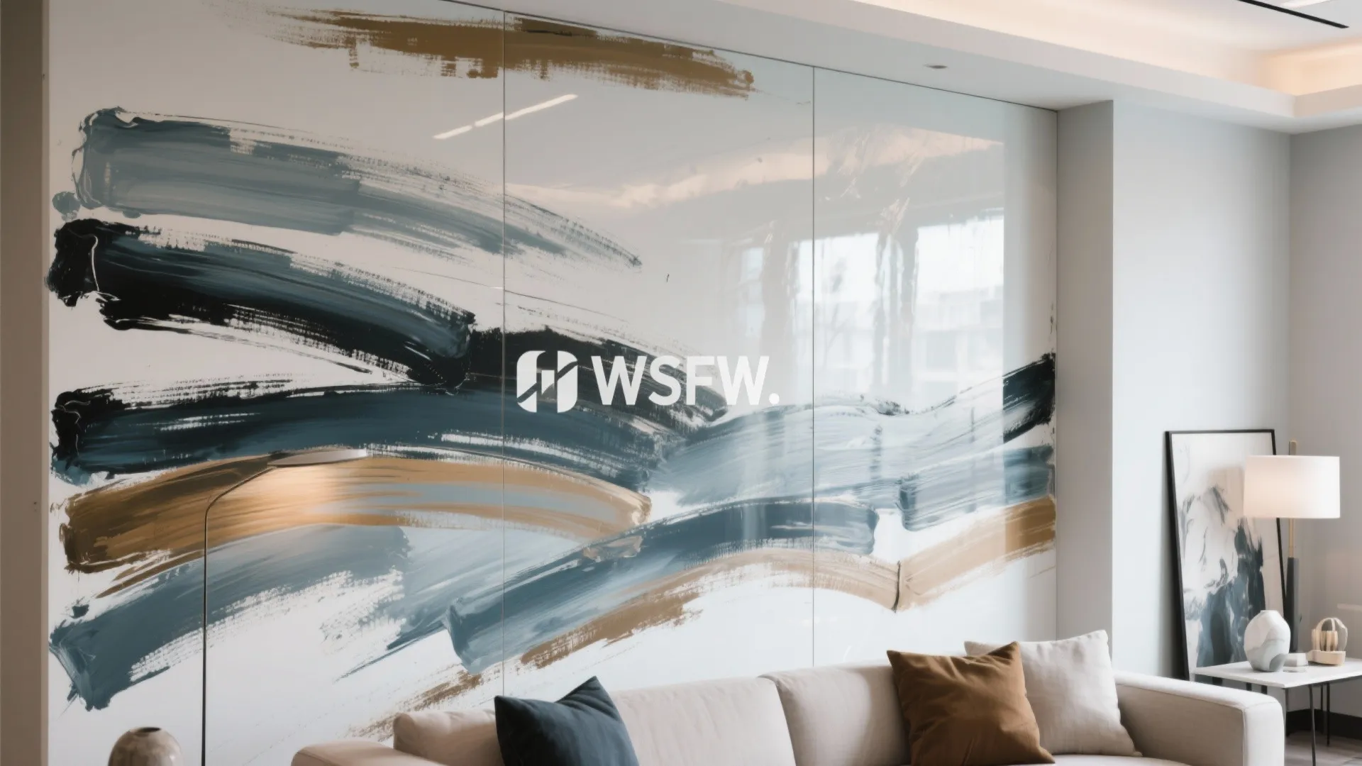 Textured Brush Stroke Art