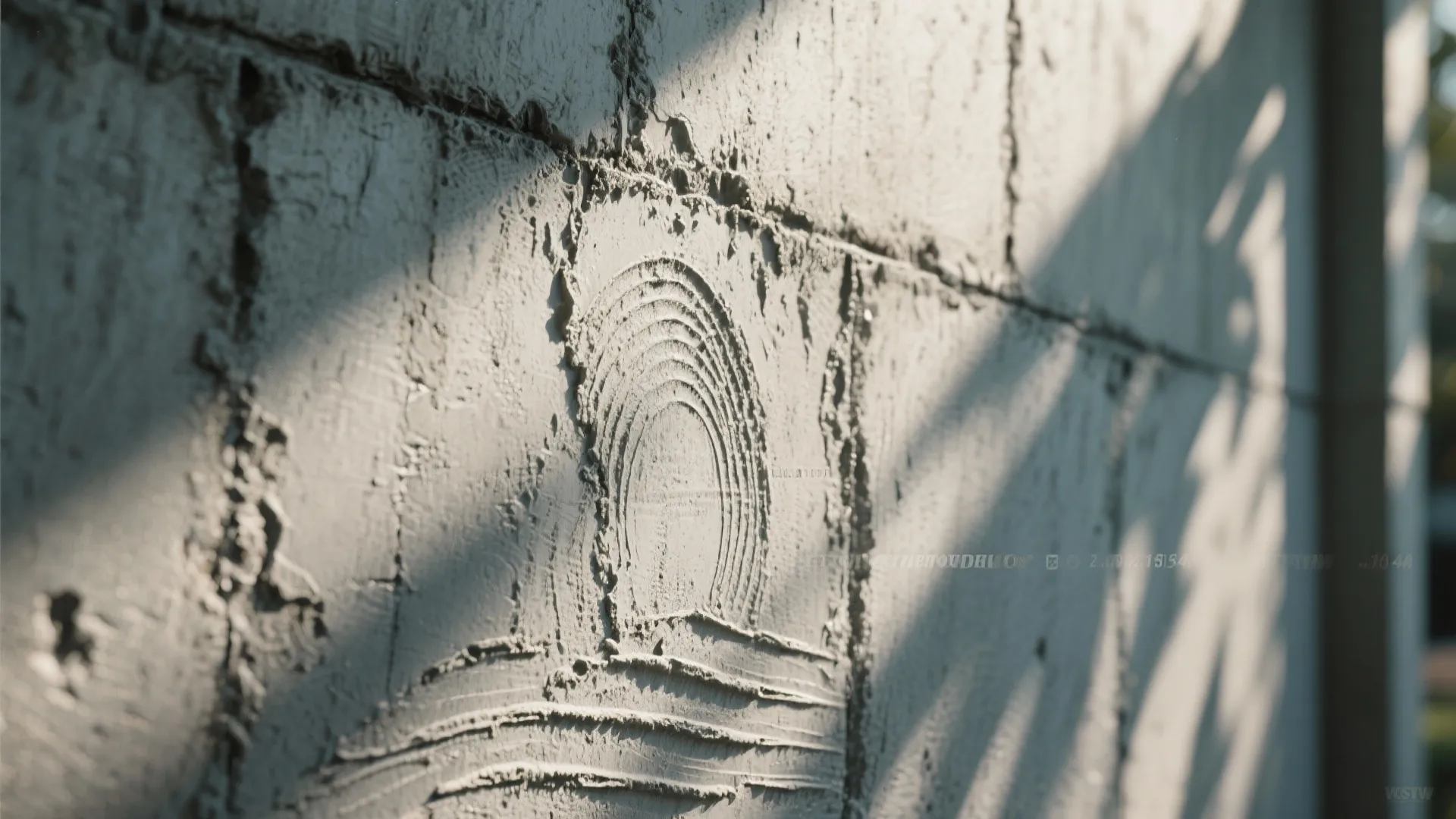 Textured Cement Finish