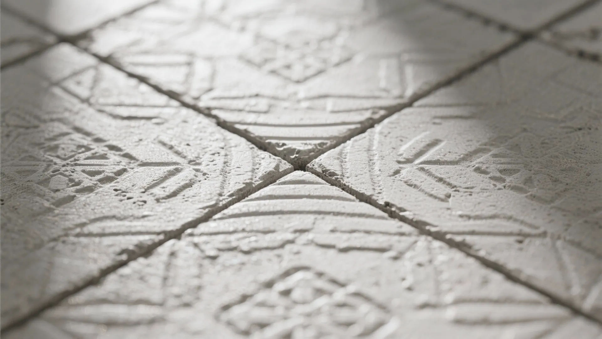 6. Textured Cement Tiles