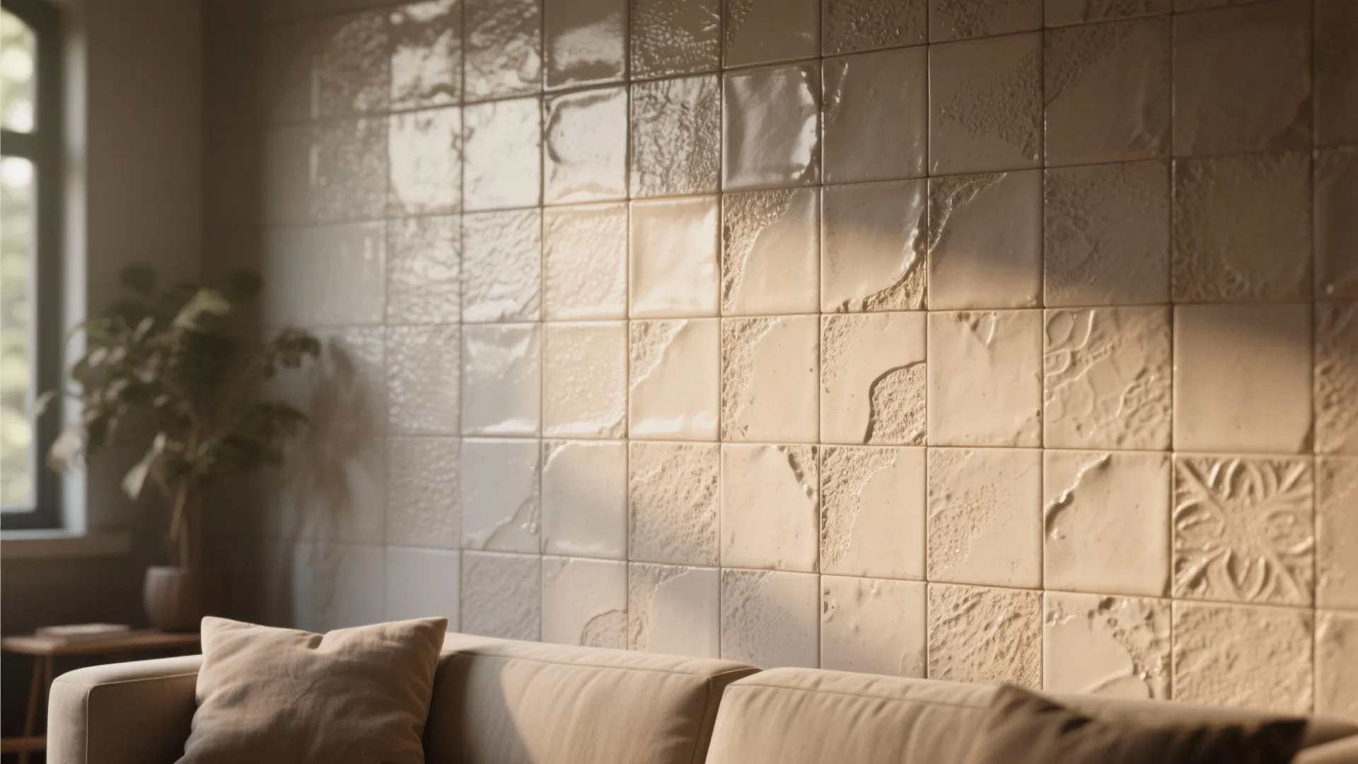 1. Textured Ceramic for Cozy Depth