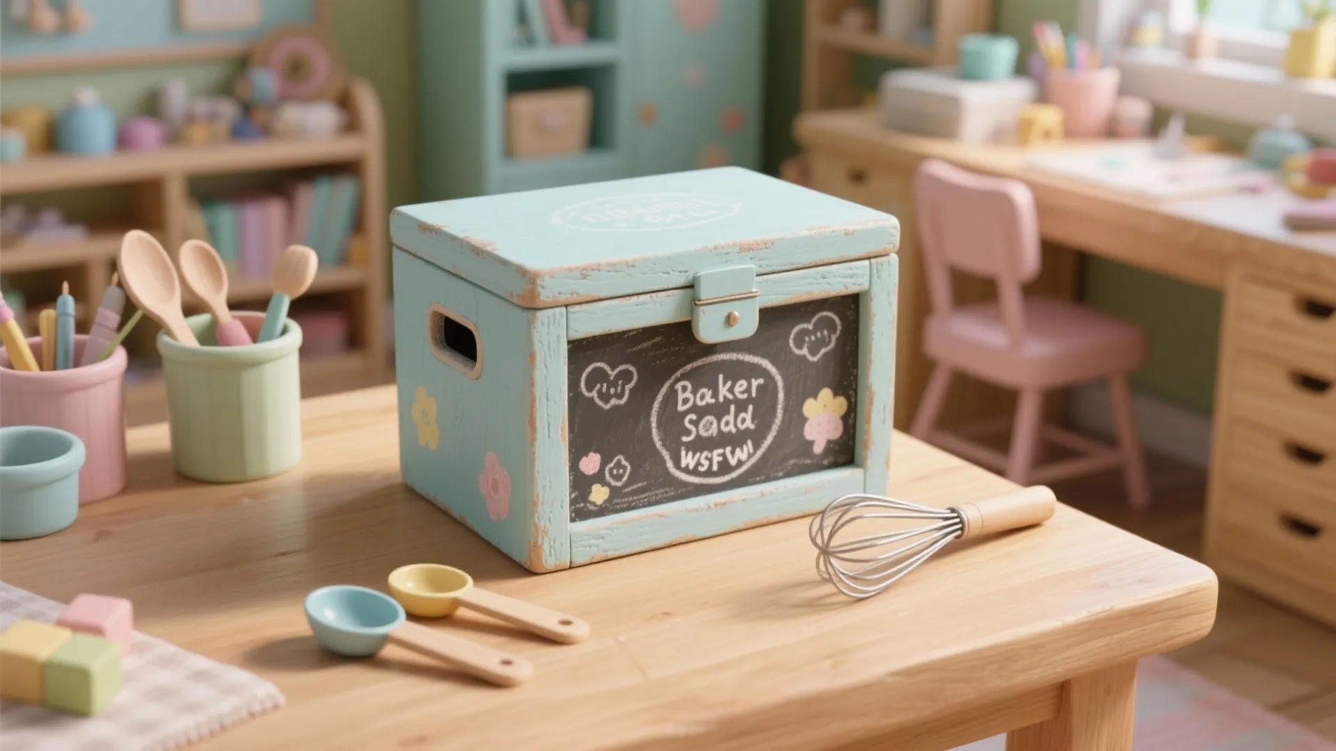 3. Baking Soda Method (textured, grippy finish)