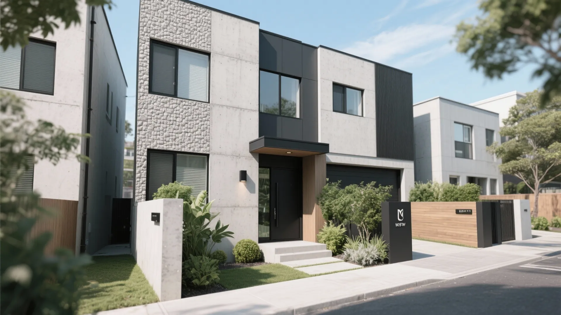 Textured Concrete Panels