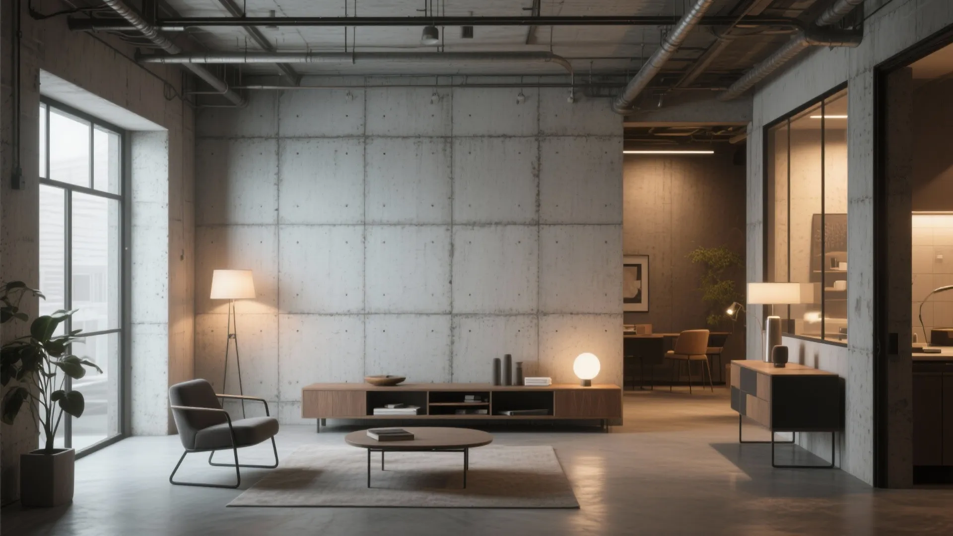 Textured Concrete Statement