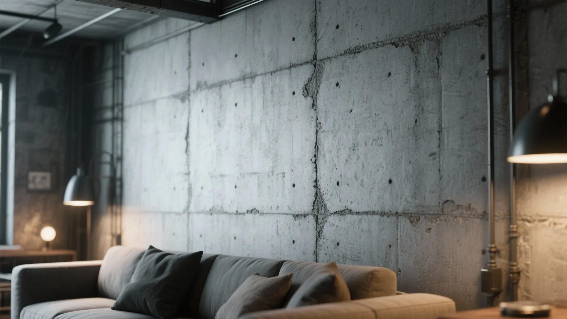 2. Textured Concrete Effect