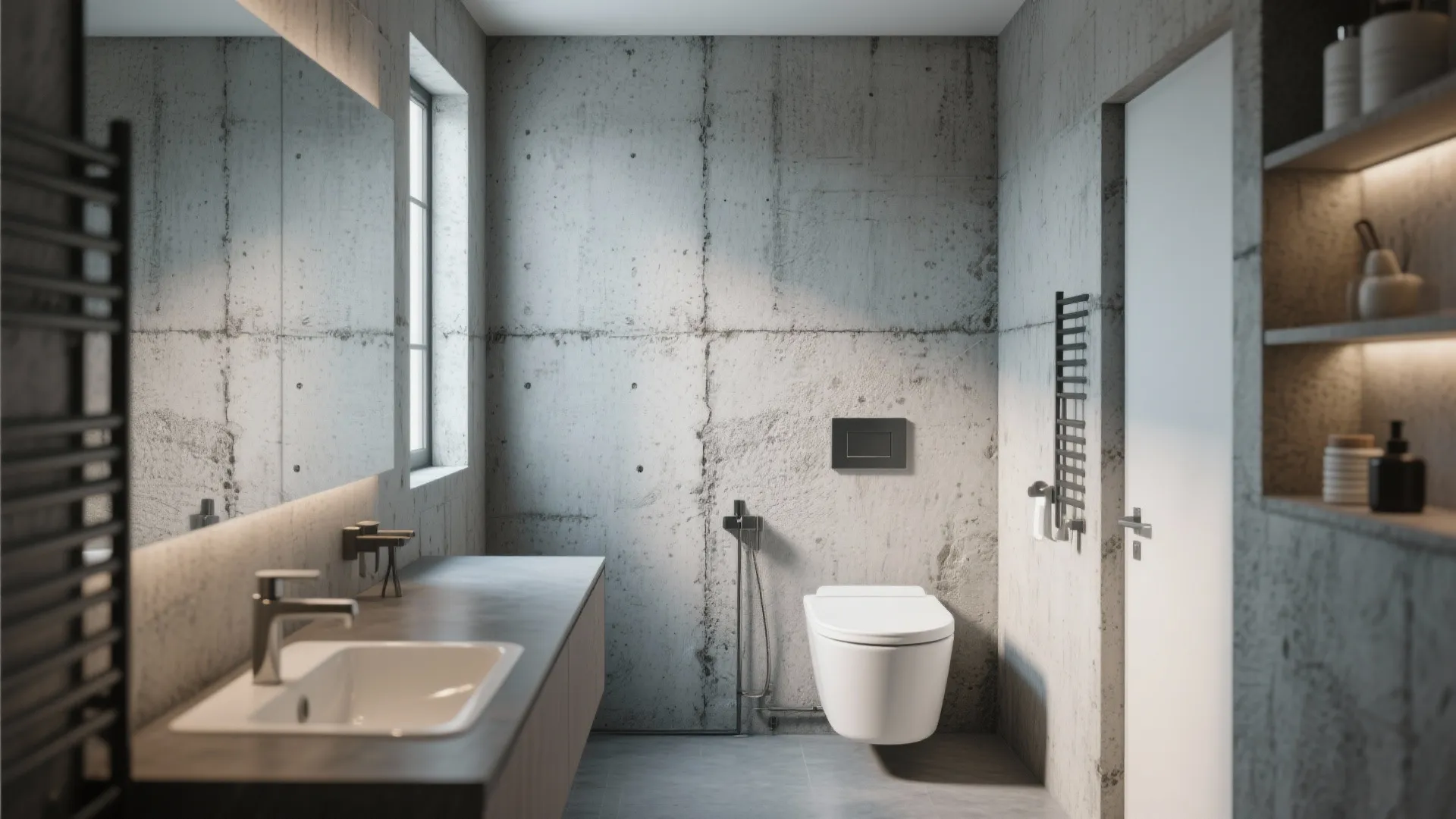 Textured Concrete Finish