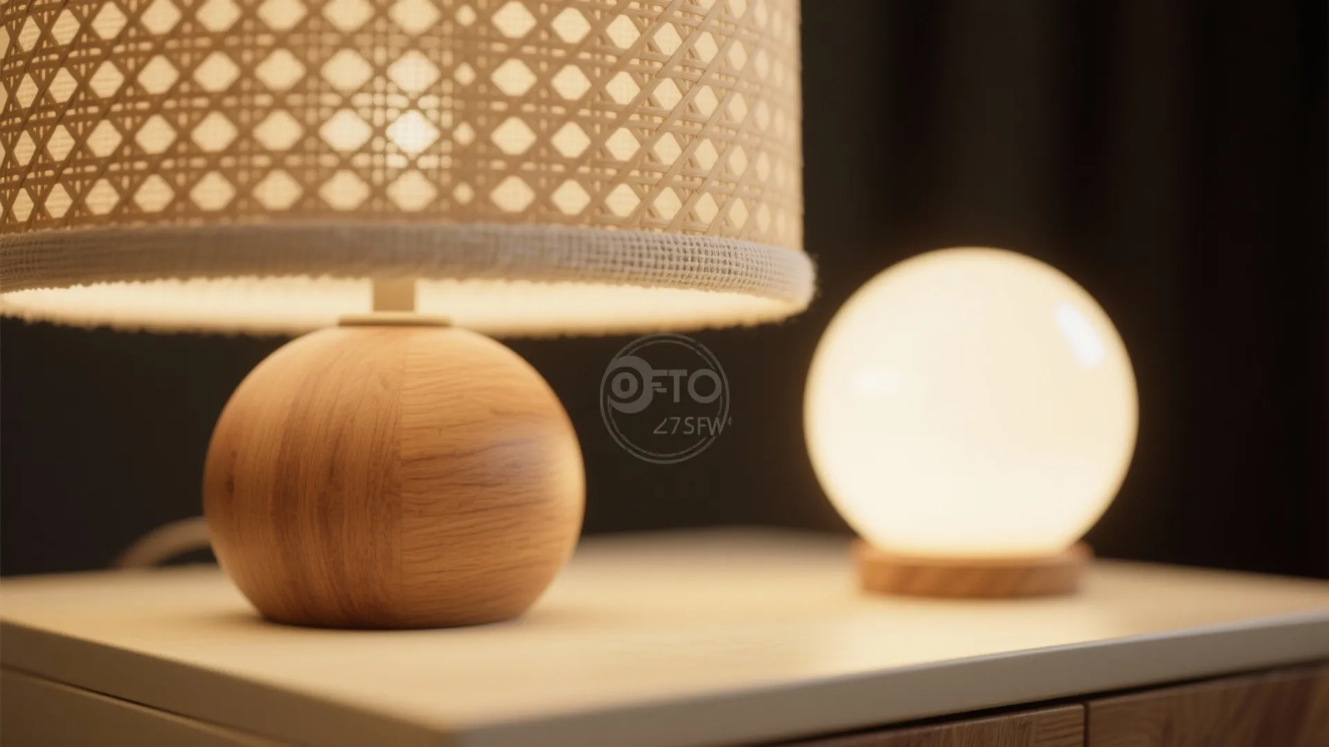 Natural Textures and Soft Diffusers for a Cozy Glow