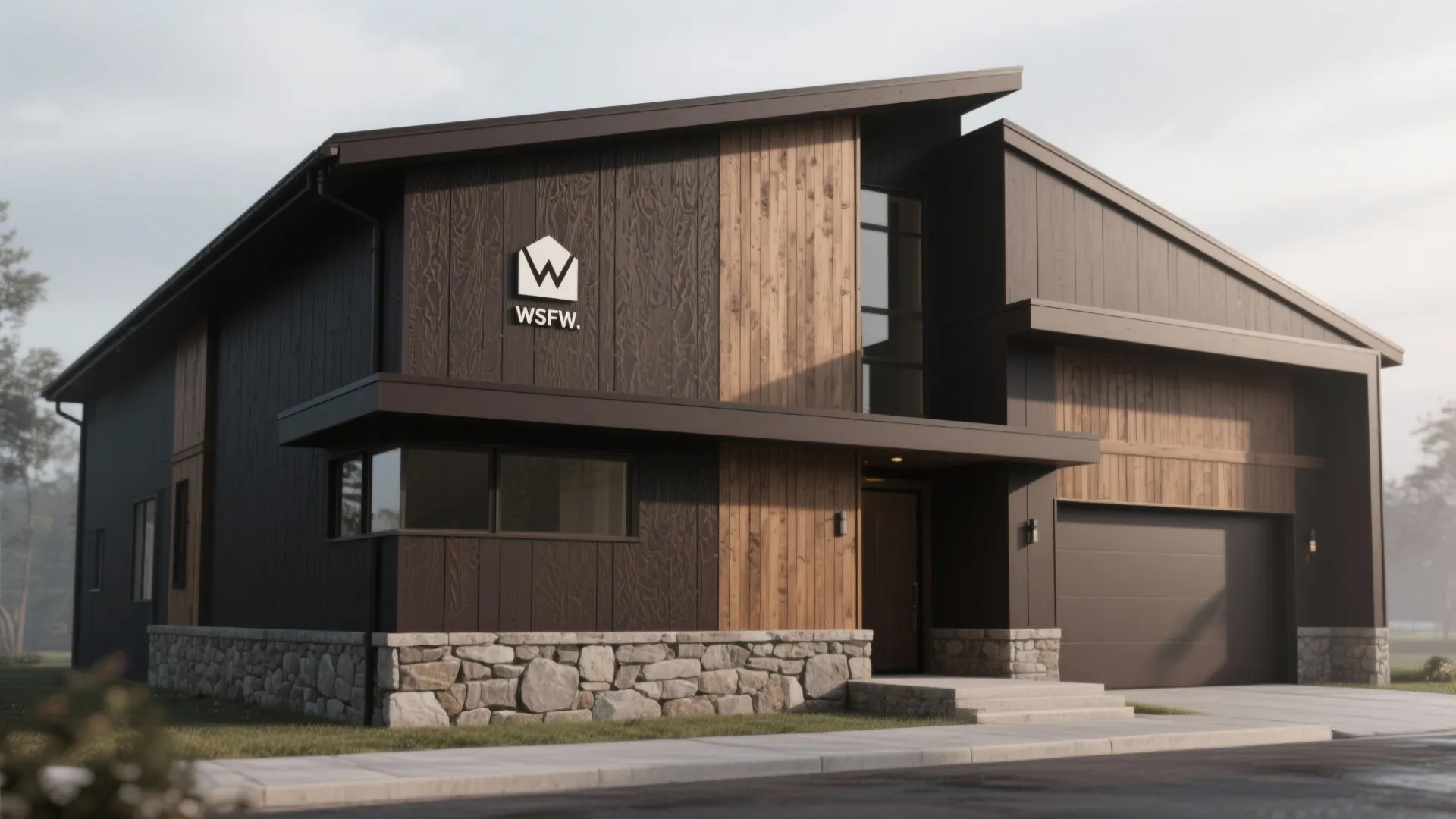 2. Use texture to break up large planes