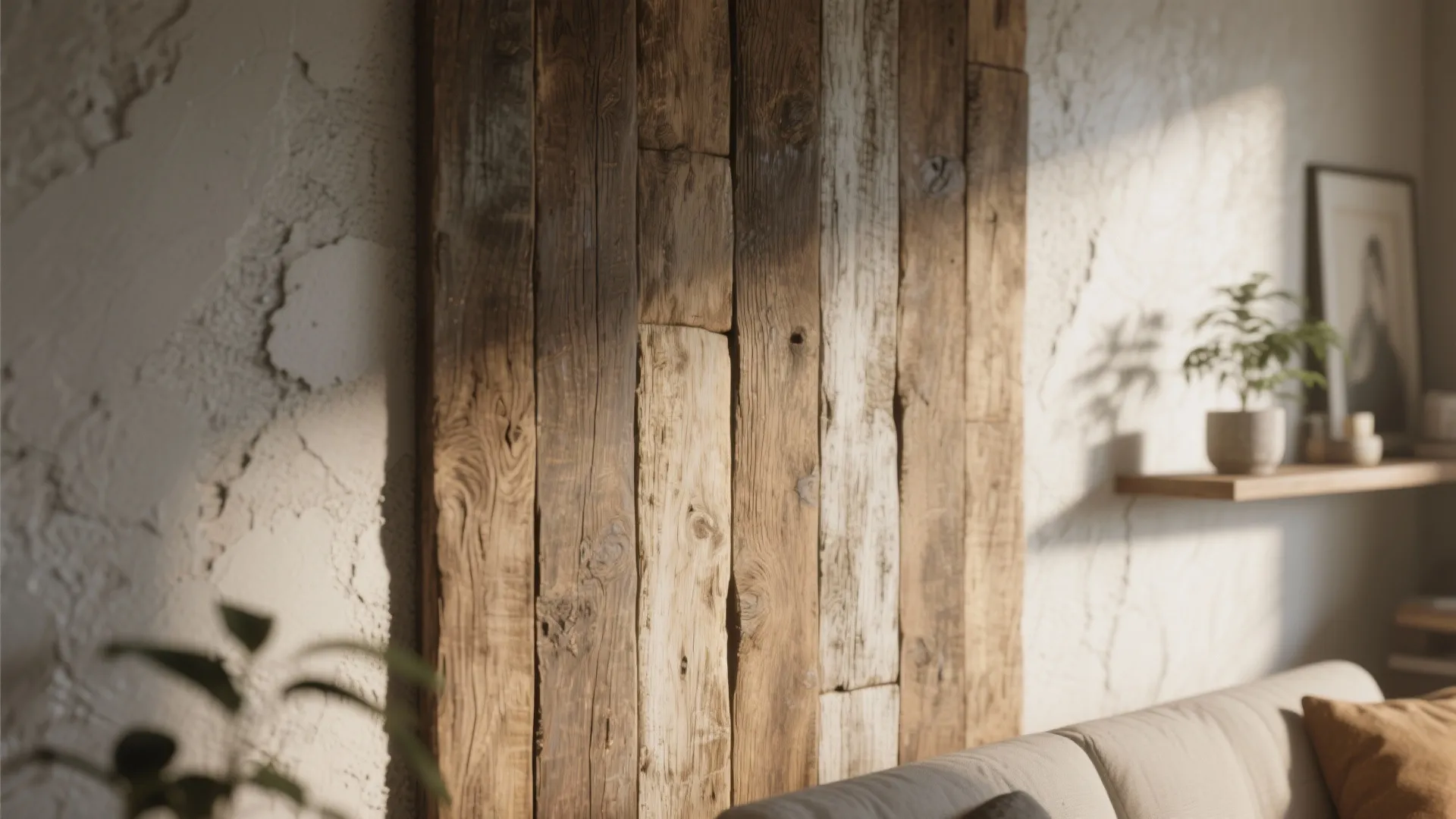 2. Textured Feature Wall