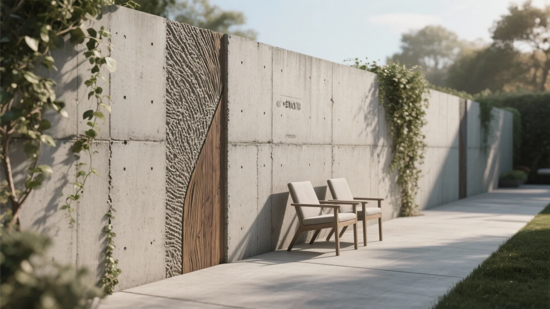 Textured Cement Finishes that Age Well