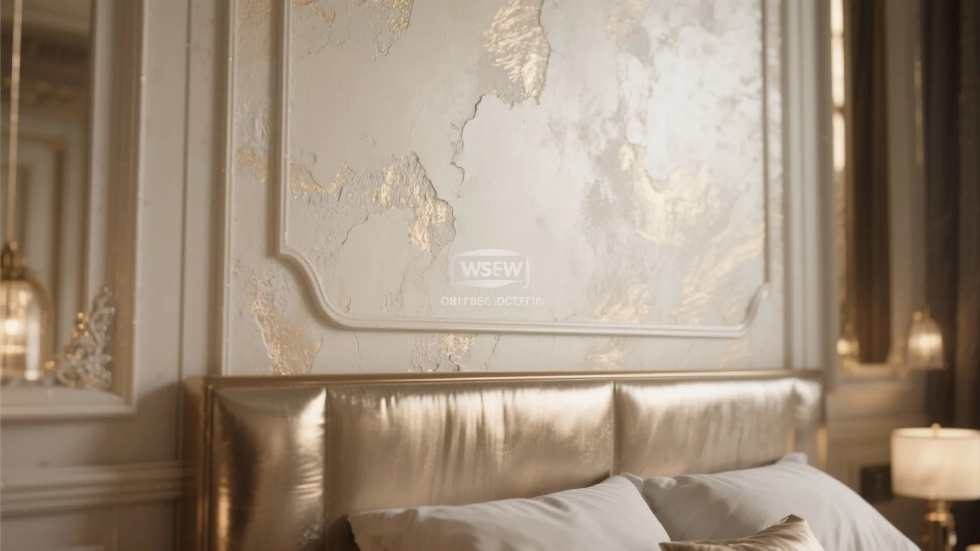 5. Textured or Faux Finish: Depth that feels luxe