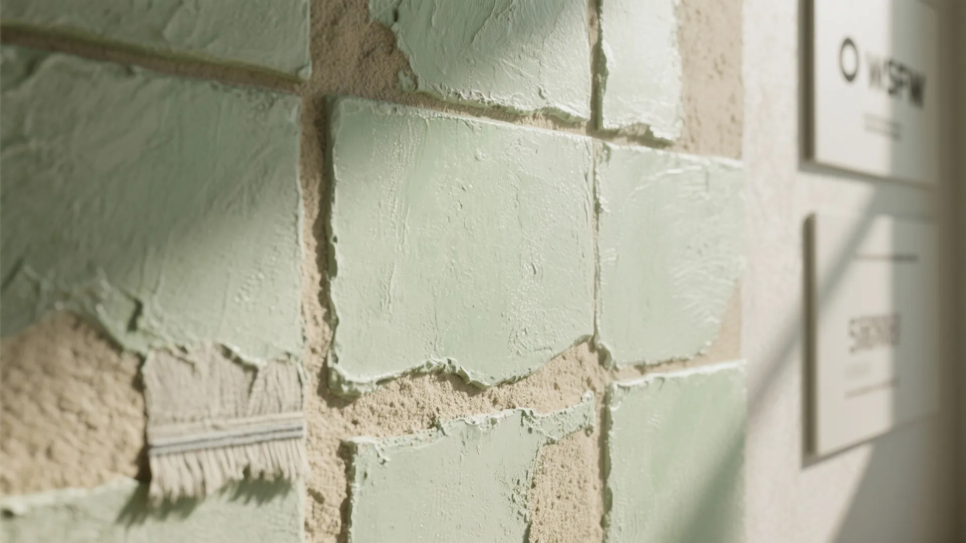 4. Try textured or faux finishes using the bulk mix