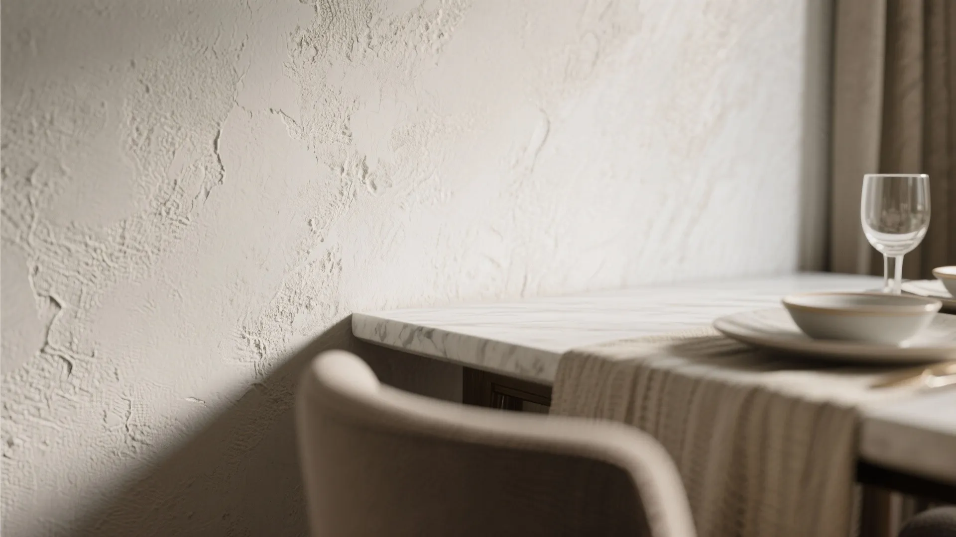 4. Subtle textured finishes for character