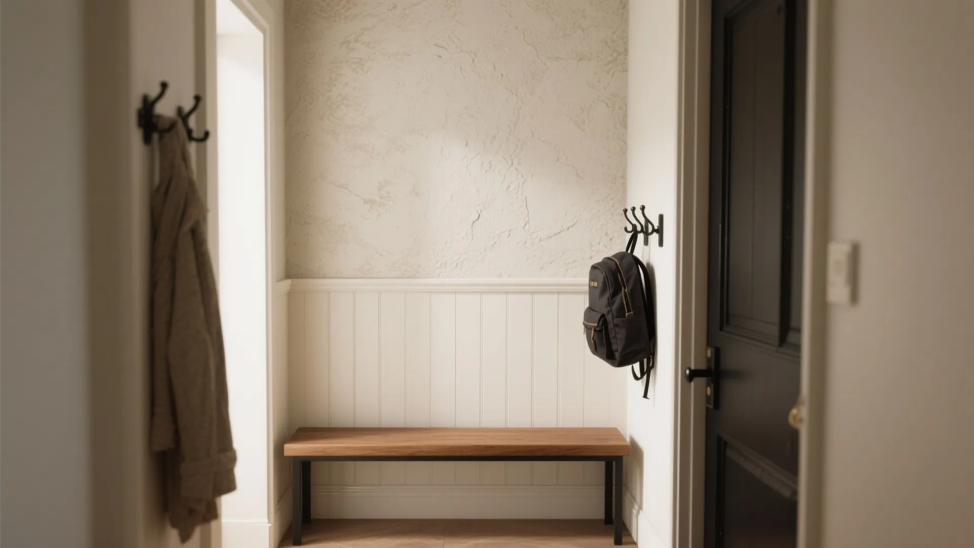 Idea 1: A textured statement wall that can take a beating