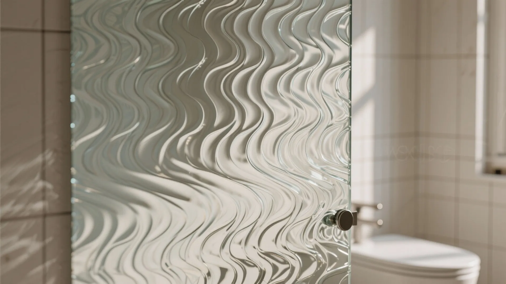 Textured Glass for Style and Privacy