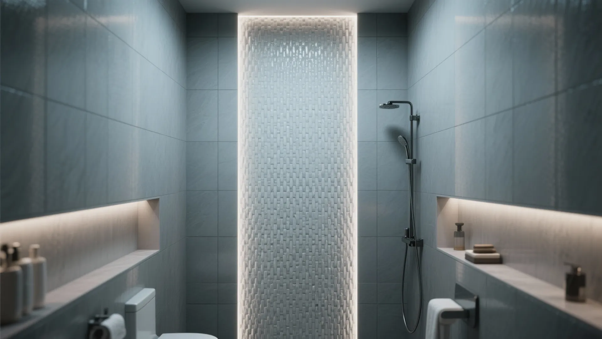 3. Textured Feature Wall for Depth