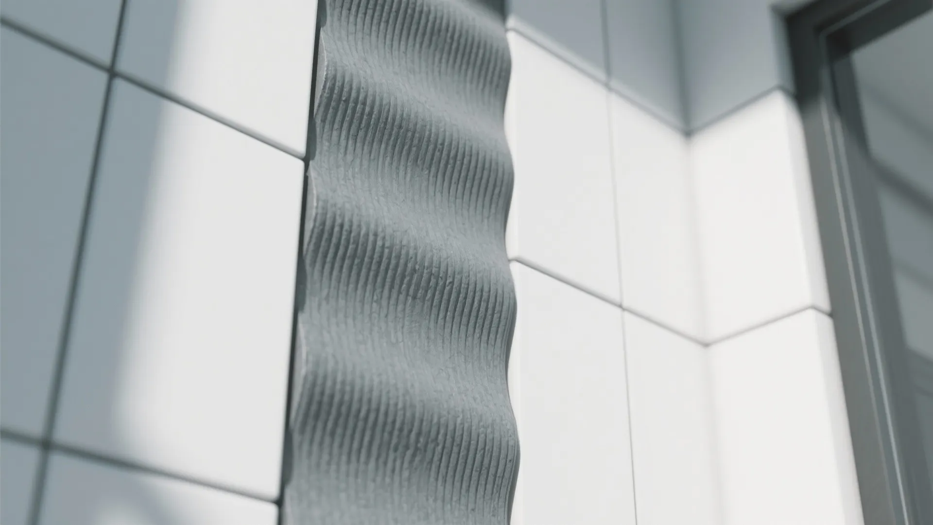 7. Textured Gray Feature Strip