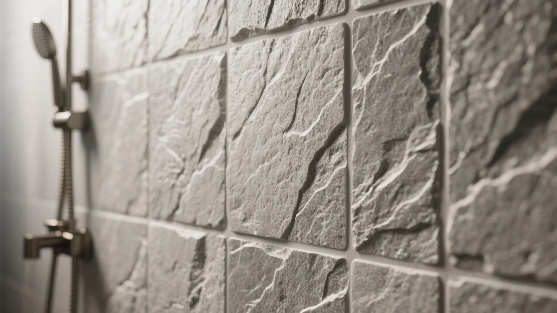Textured Grey Stone Tiles