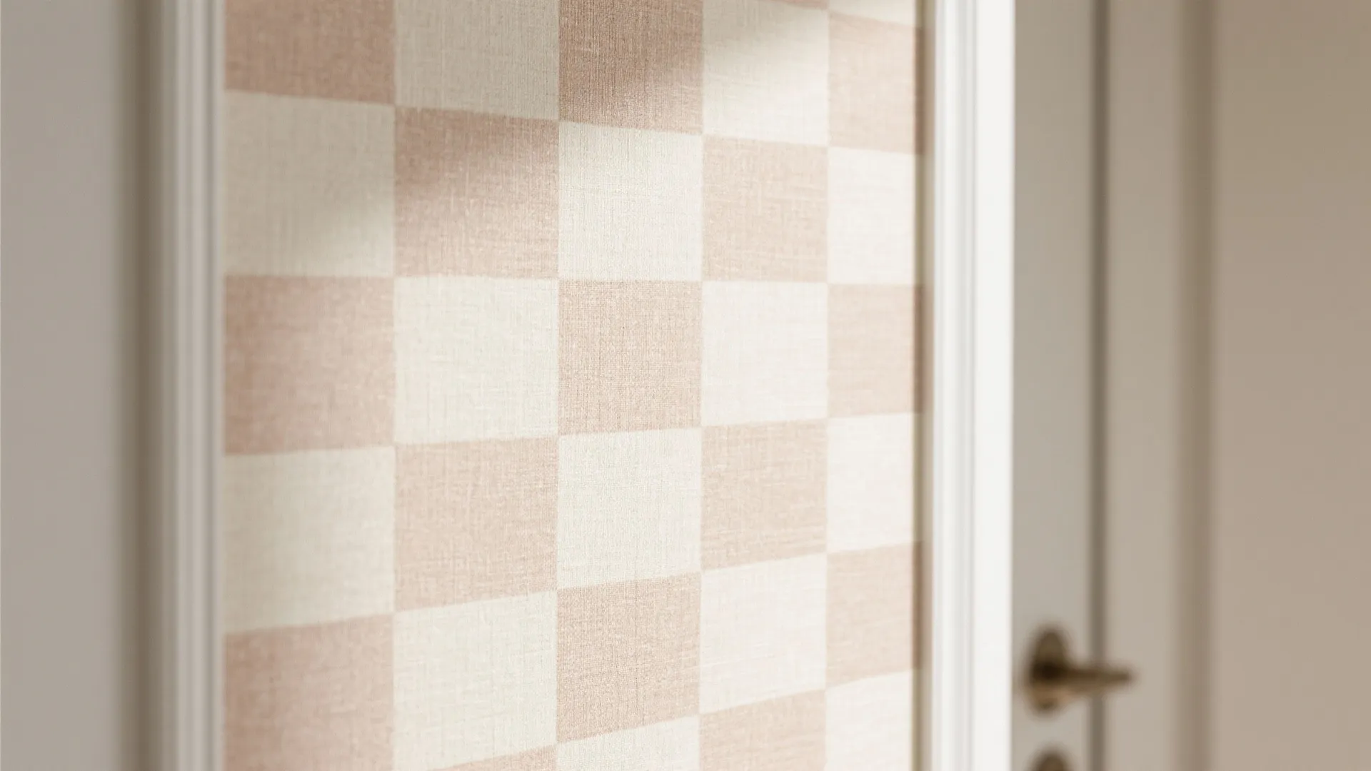 2) Graphic Wallpaper with Subtle Texture