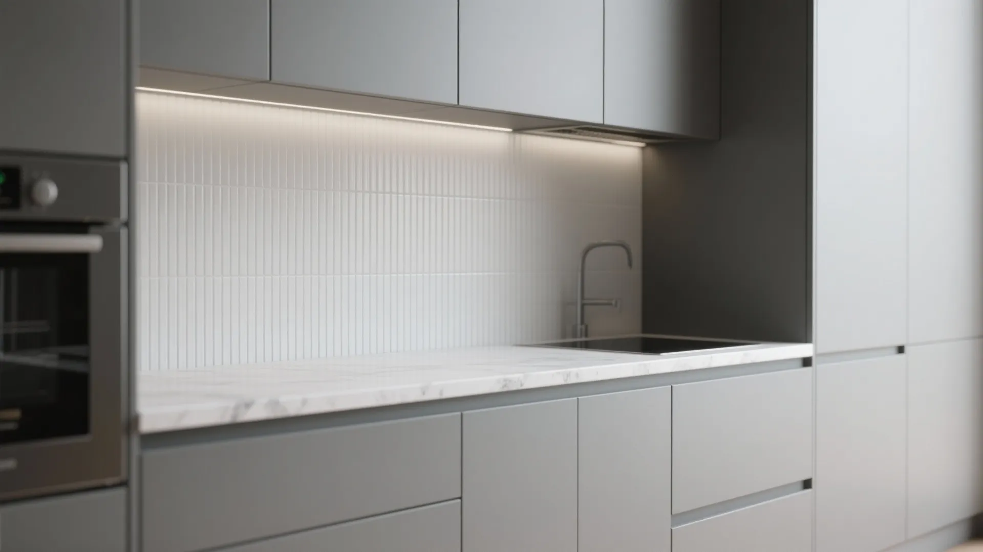 2. Textured Monochrome Minimalism