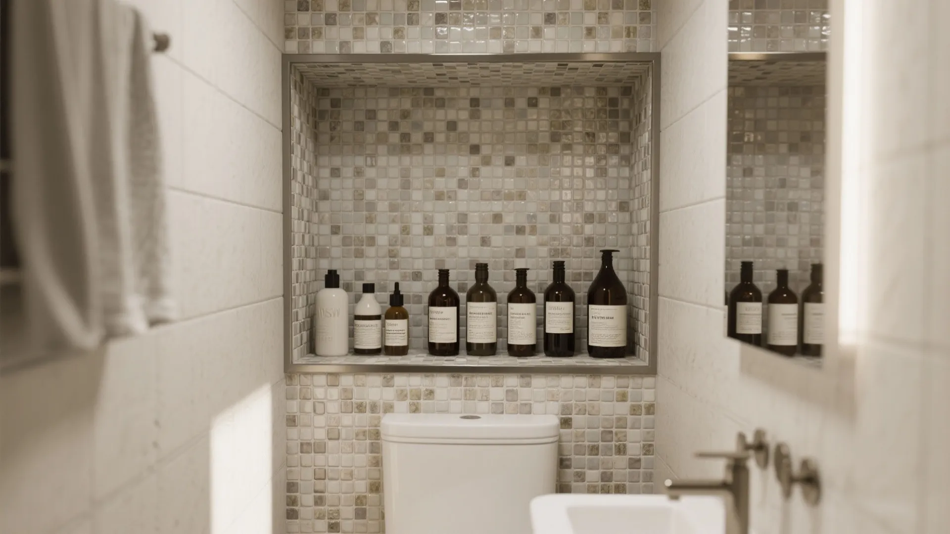 Textured Mosaic Sheets for Curves and Niches