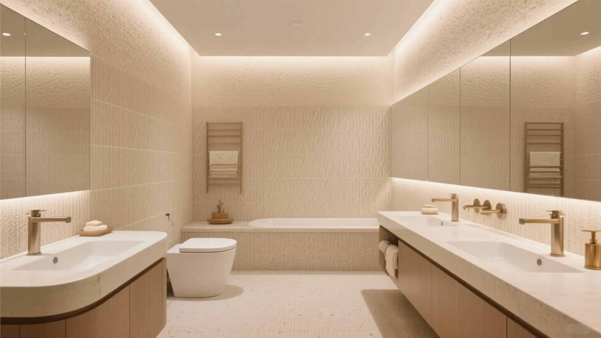 Textured neutrals for spa-like calm